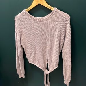 Hollister purple sweater